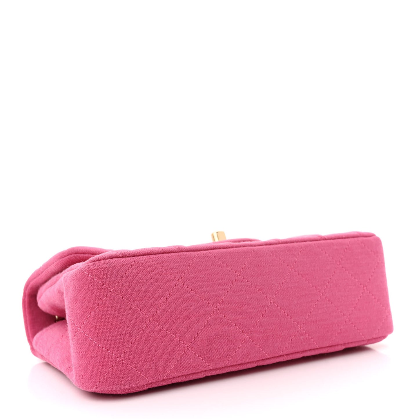 Jersey Quilted Mini Rectangular Flap Pink
