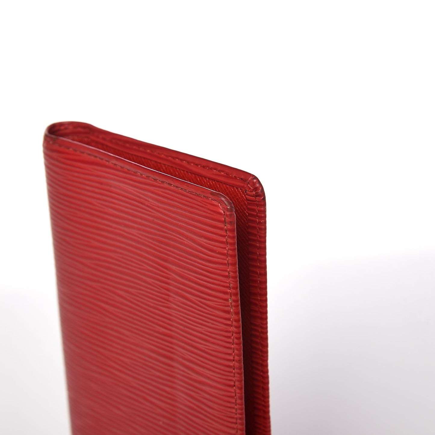 Epi Checkbook Cover Rouge