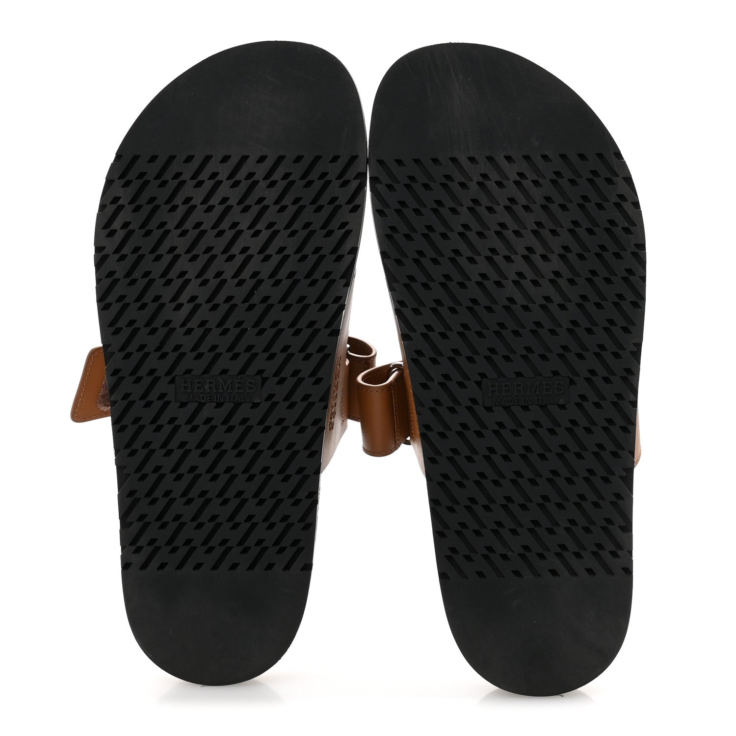 Hermes Calfskin Womens Chypre Sandals 40 Naturel 6 of 10