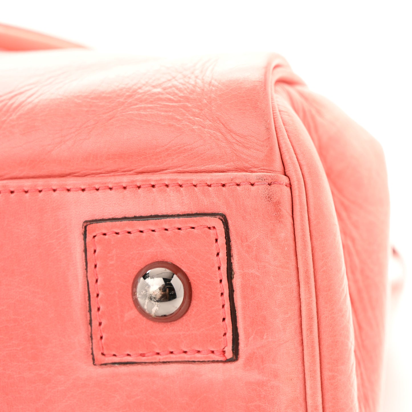 Natural Leather Bayswater Coral