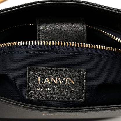Lanvin Lambskin Cat Hobo Black 6 of 11