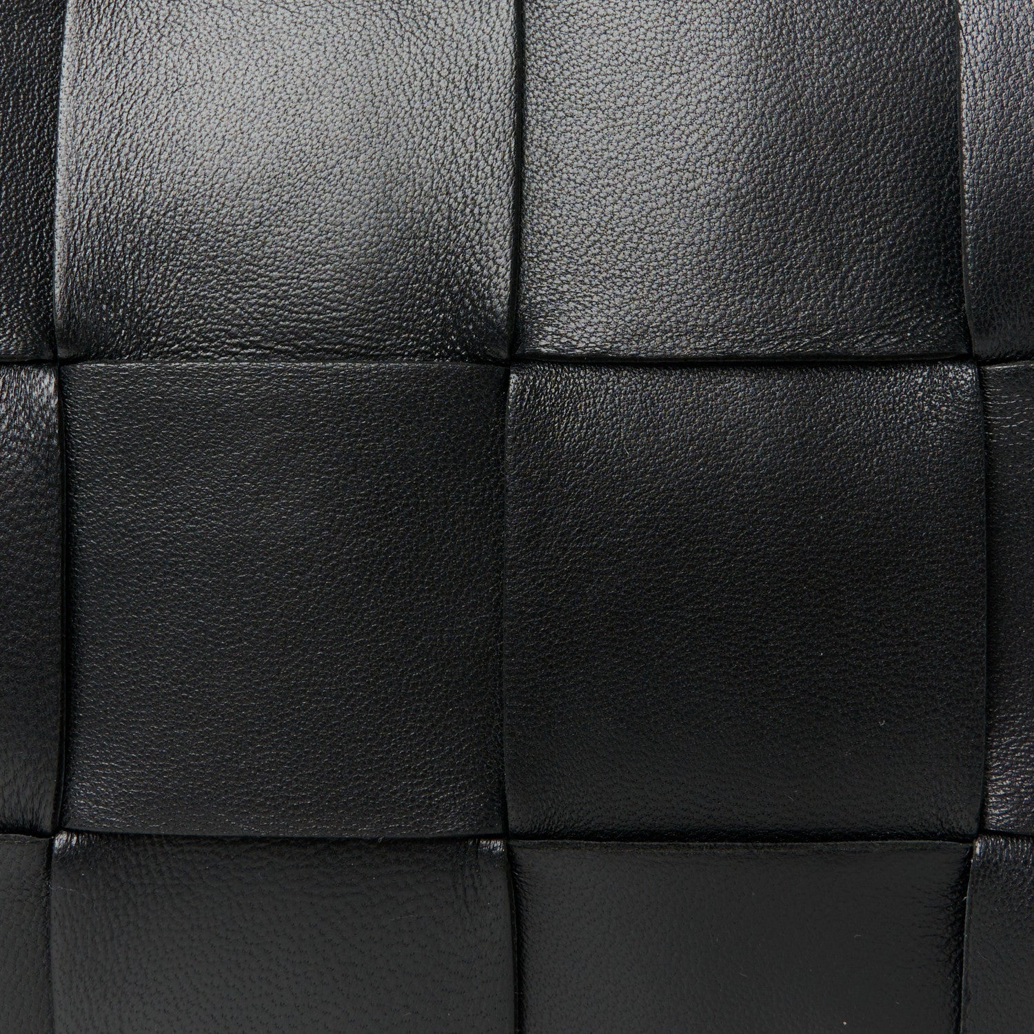 Bottega Veneta Lambskin Maxi Intrecciato Brick Cassette Bag Black 9 of 12