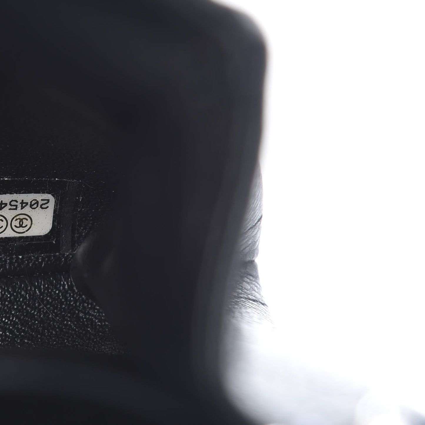 Caviar Quilted Clutch With Chain Flap Black