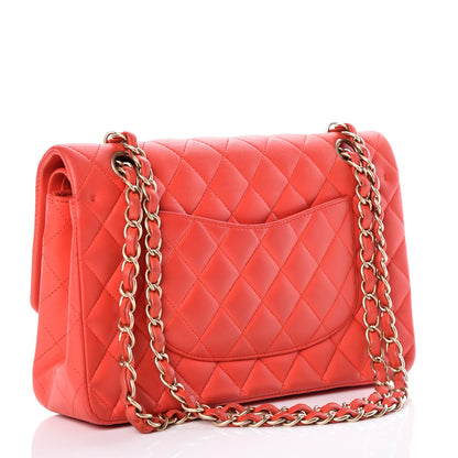 Chanel Lambskin Quilted Medium Double Flap Red 4 of 15