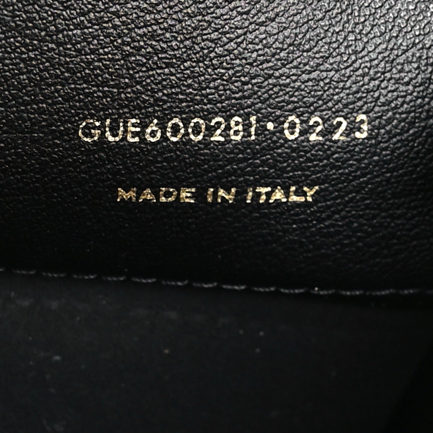 Calfskin Large Shopping Tote Black