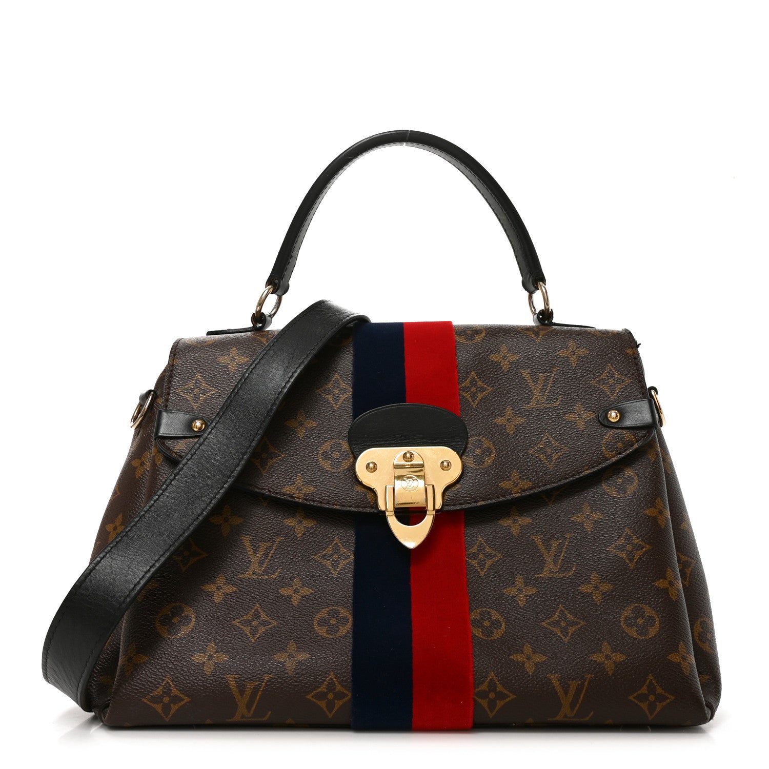 Louis Vuitton Monogram Georges MM Marine Cherry 1 of 9