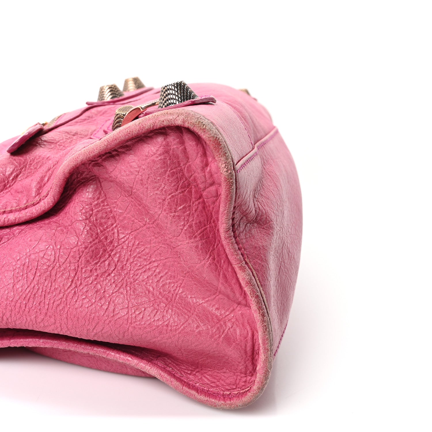 Balenciaga Agneau Giant 21 Rose Gold Hardware City Cyclamen Fucsia 8 of 9
