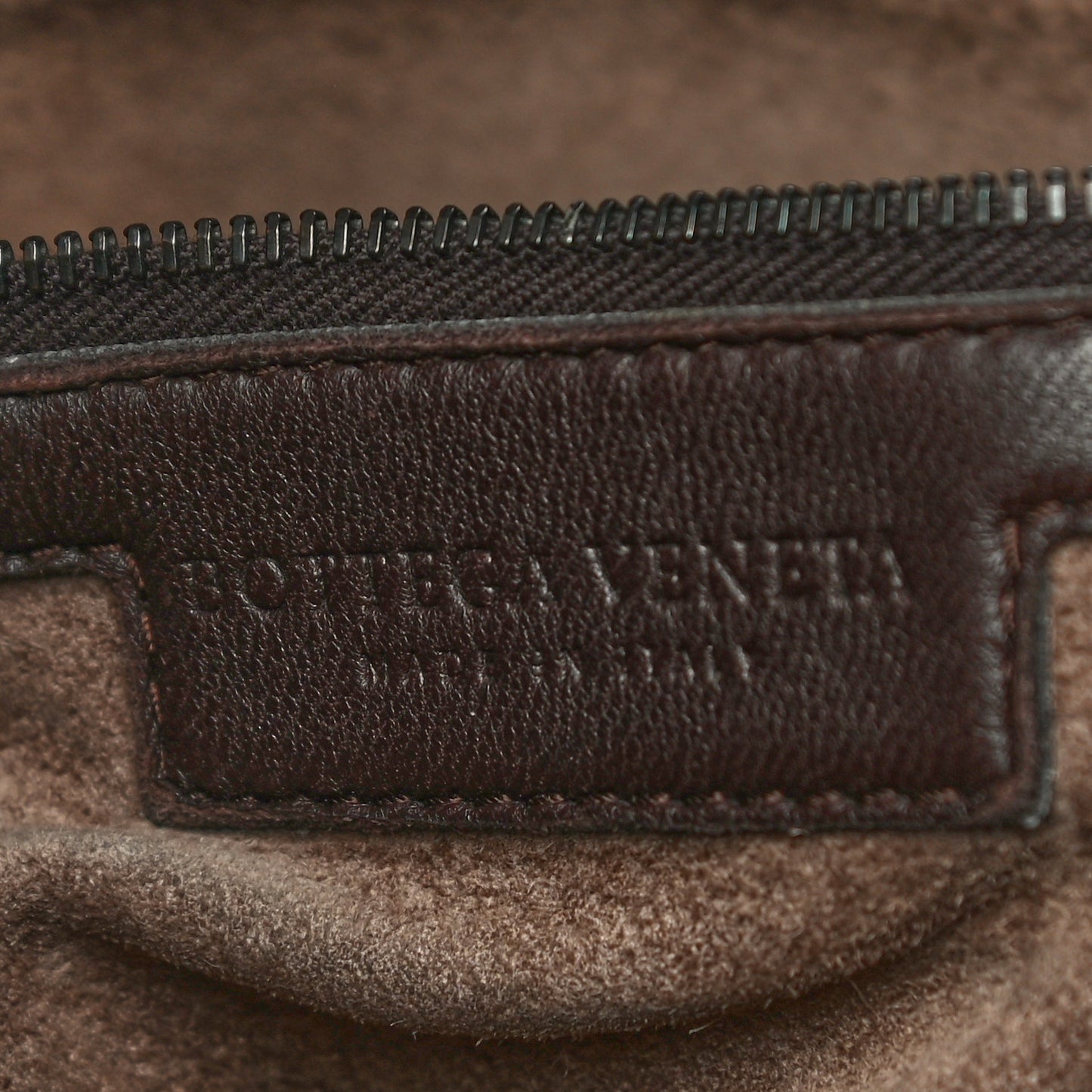 Nappa Intrecciato Large Veneta Hobo Ebano