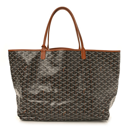 Goyard Goyardine Saint Louis GM Black Gold 3 of 8
