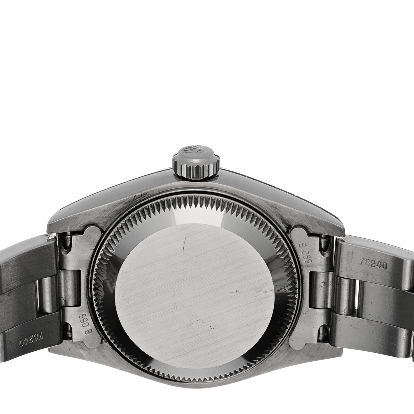 Stainless Steel 26mm Oyster Perpetual Date Watch Blue 79160