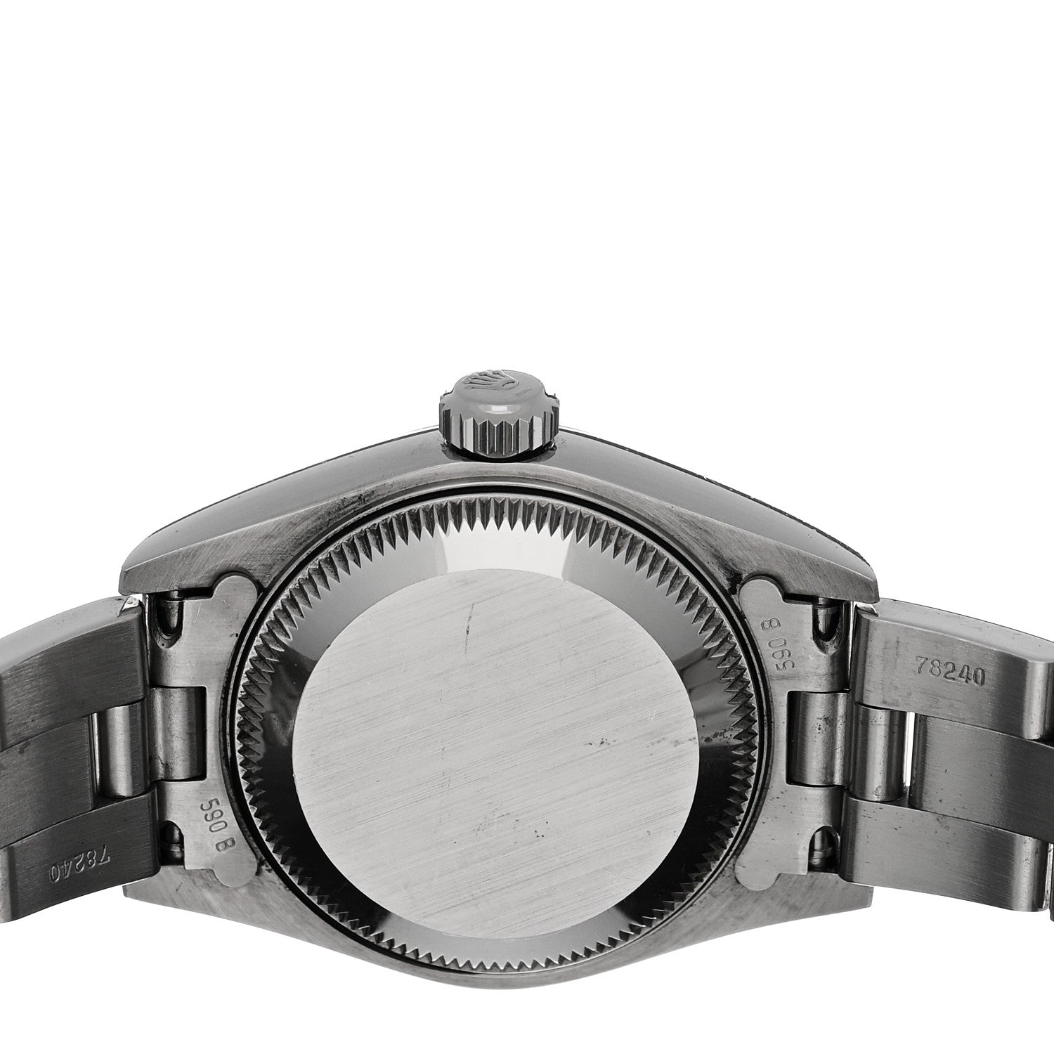 Rolex Stainless Steel 26mm Oyster Perpetual Date Watch Blue 79160 4 of 4