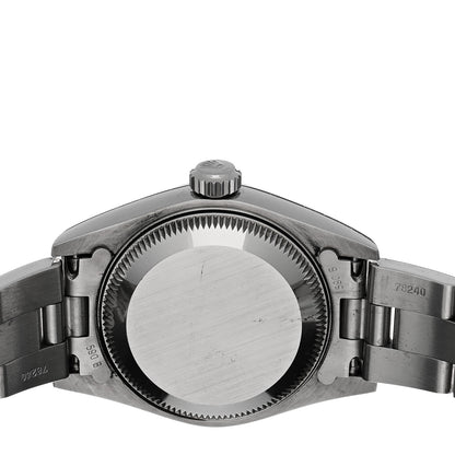 Rolex Stainless Steel 26mm Oyster Perpetual Date Watch Blue 79160 4 of 4