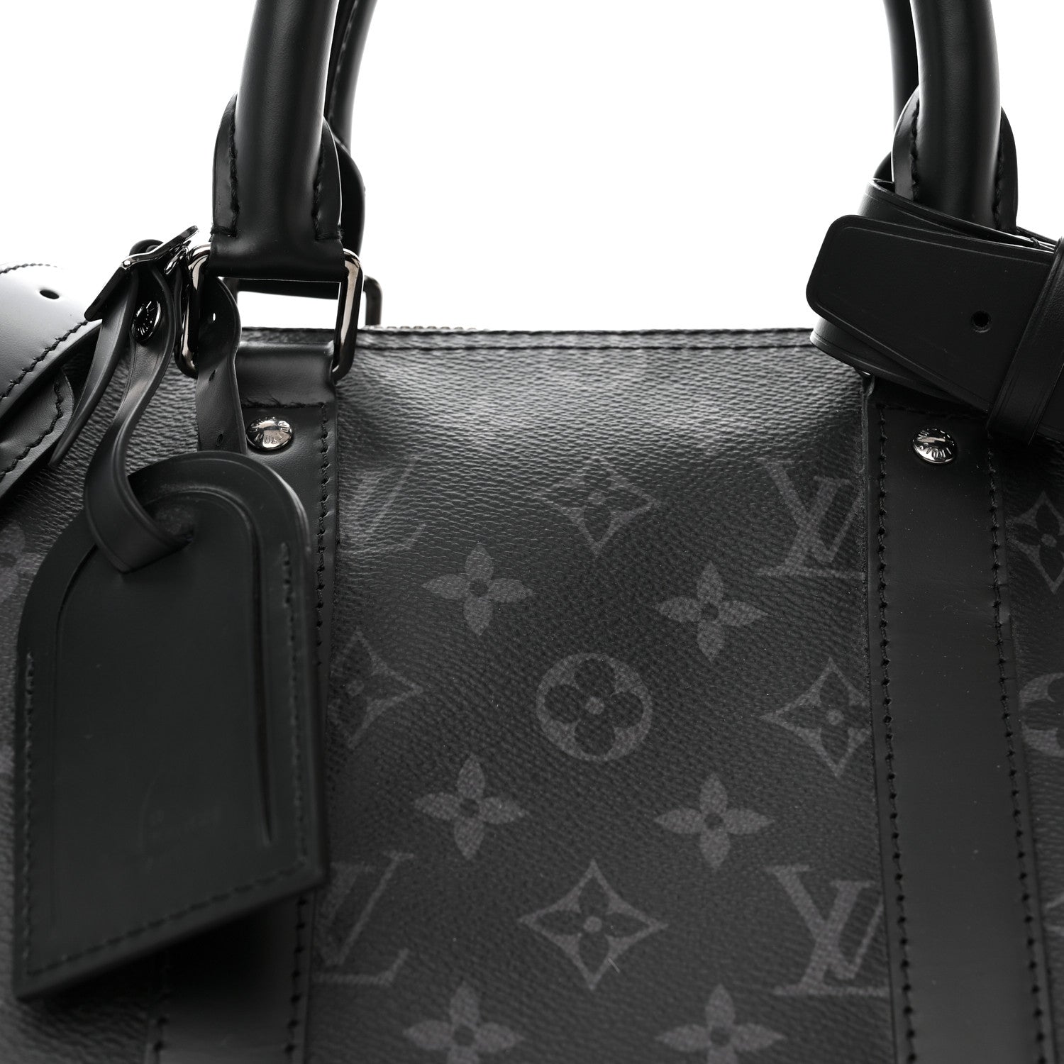 Louis Vuitton Monogram Eclipse Keepall Bandouliere 55 7 of 9