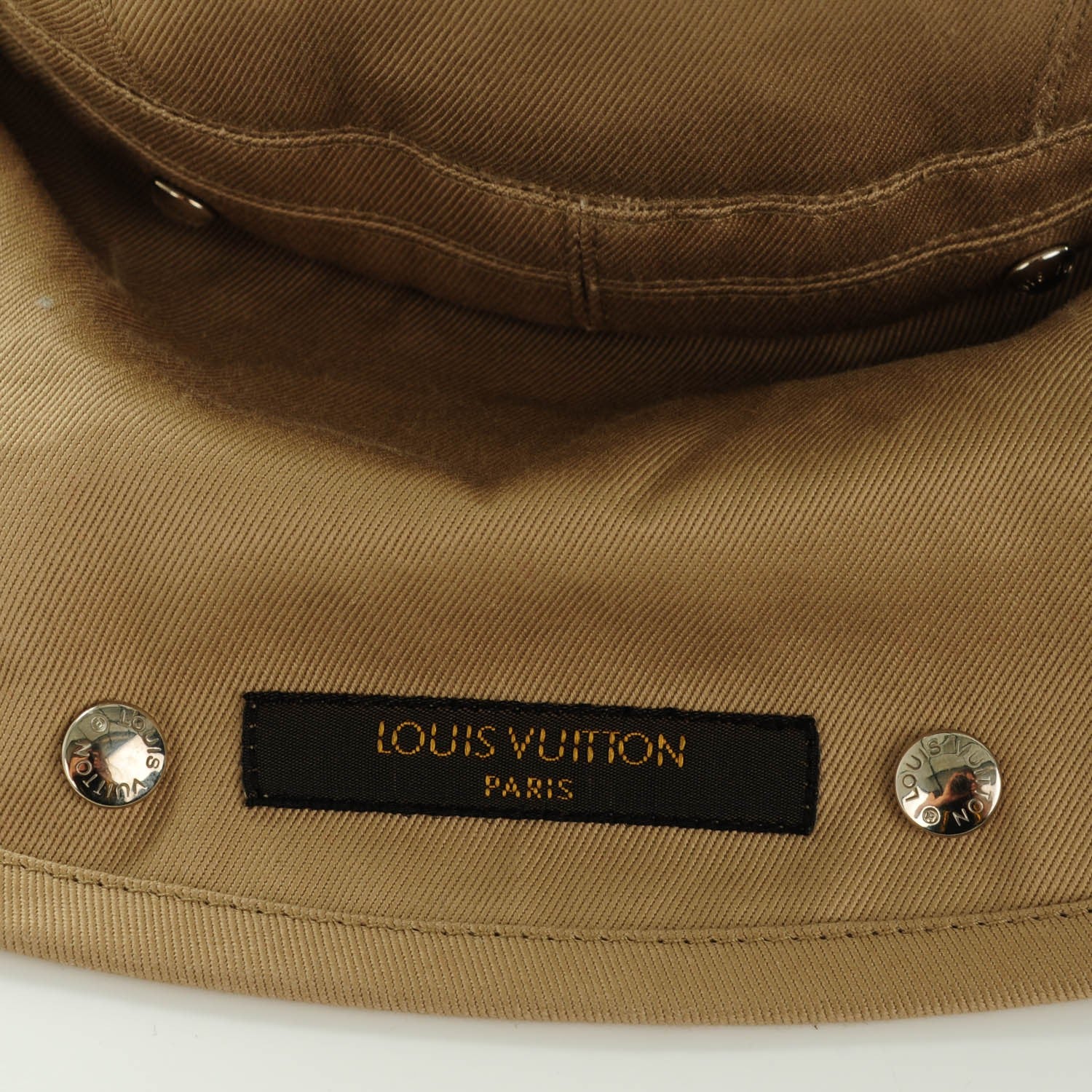 Louis Vuitton Cotton Canvas Cap Beige 4 of 7