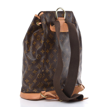 Louis Vuitton Monogram Montsouris GM Backpack 3 of 11
