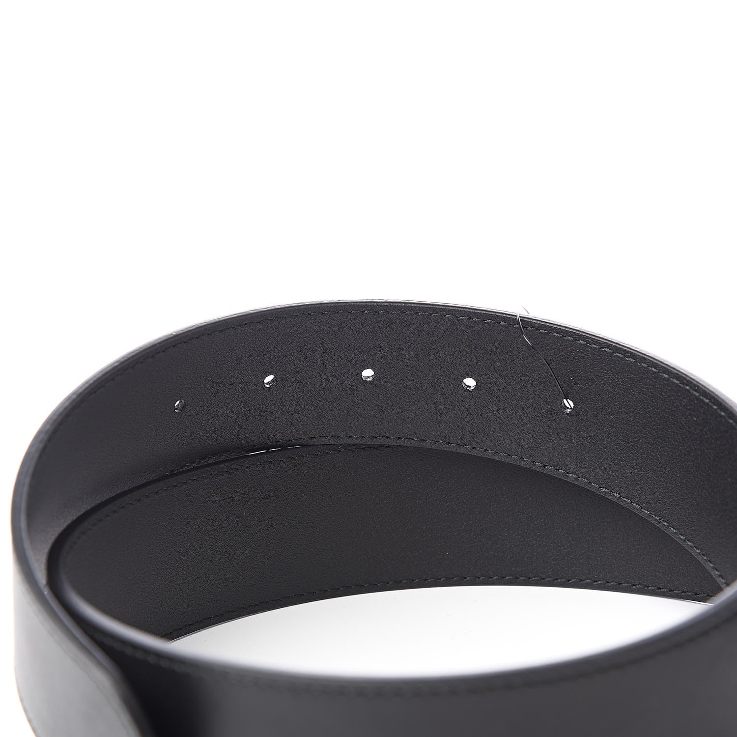 Gucci Calfskin Double G 40mm Belt 80 32 Black 5 of 7