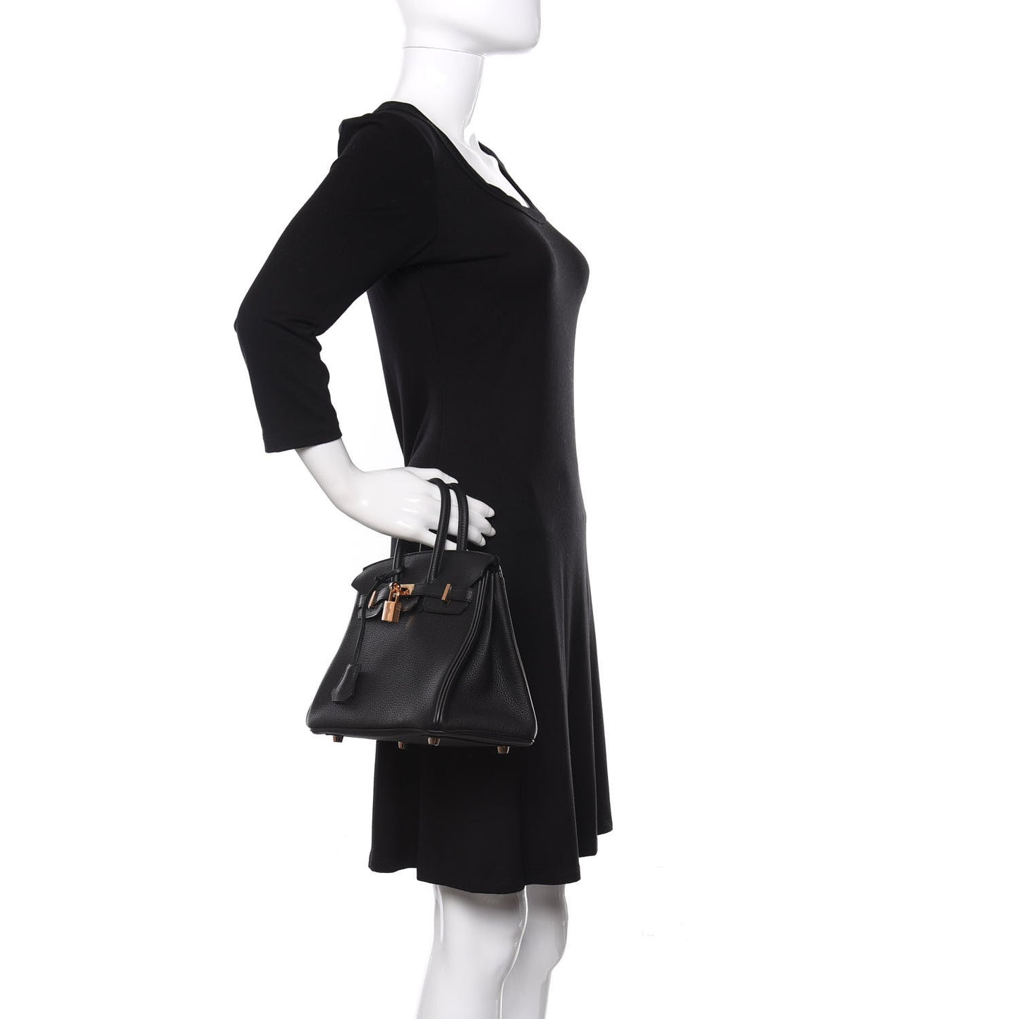 Togo Birkin 25 Black