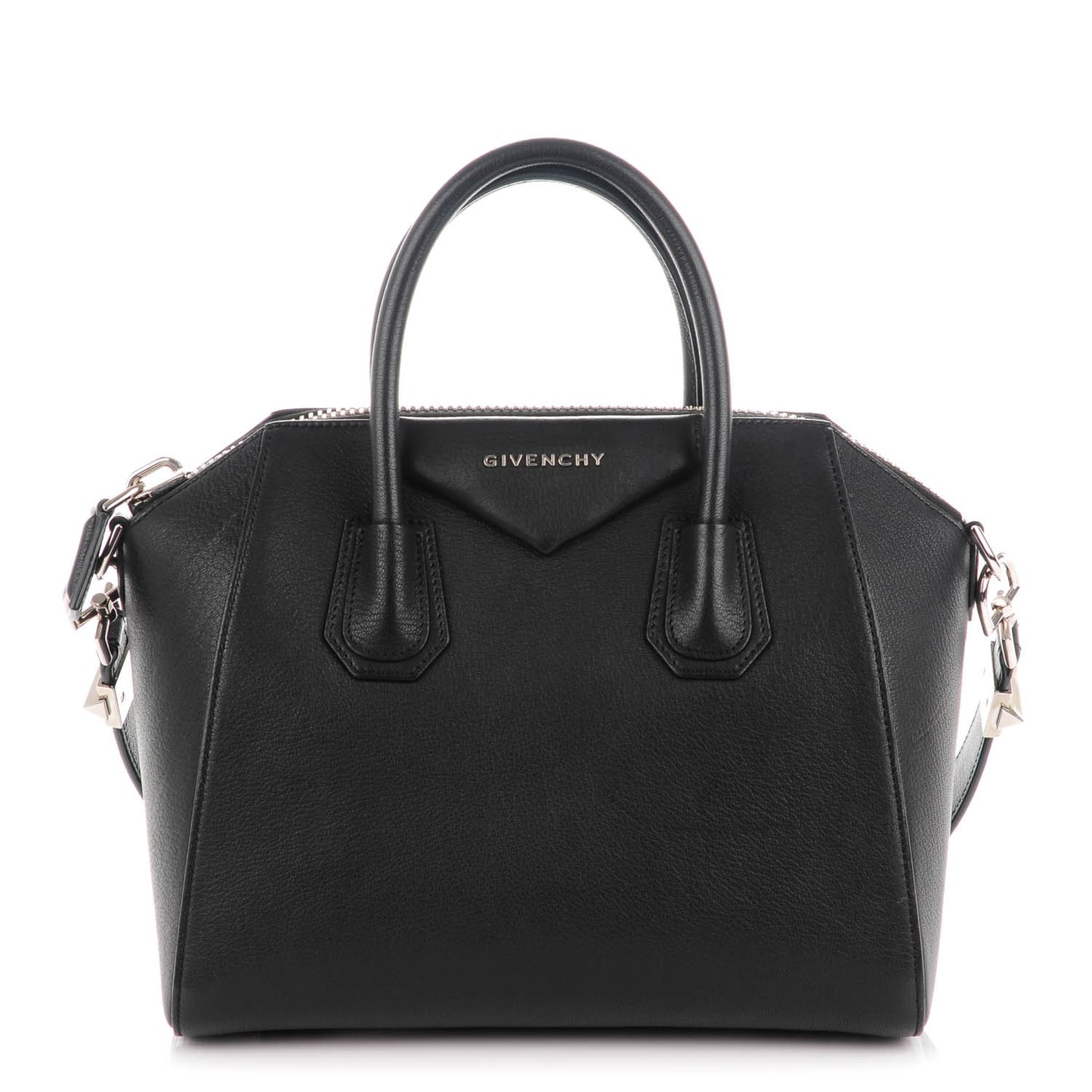 Sugar Goatskin Small Antigona Black
