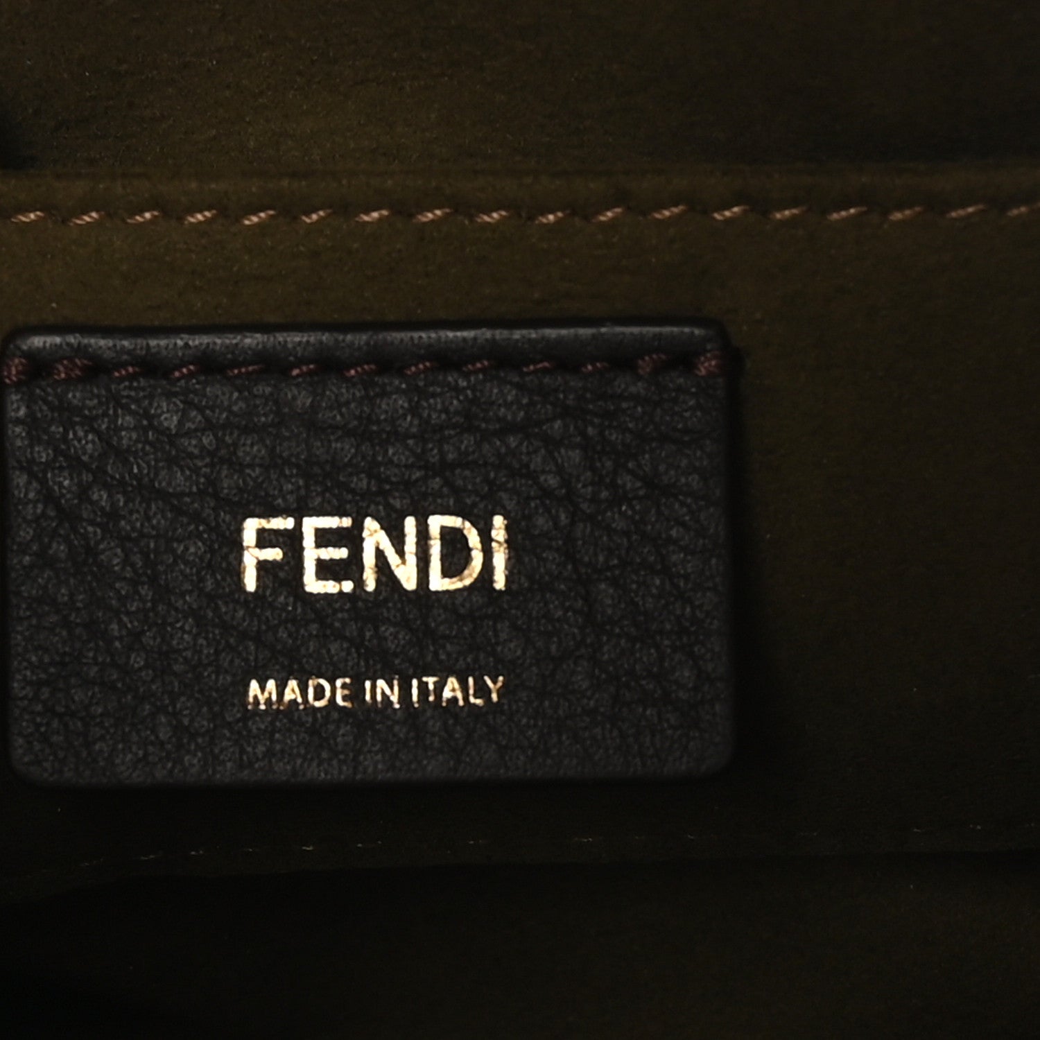 Fendi Chenille Vitello King Plexiglass FF Mini By The Way Top Handle Boston Bag Tortora Nuvola 5 of 9