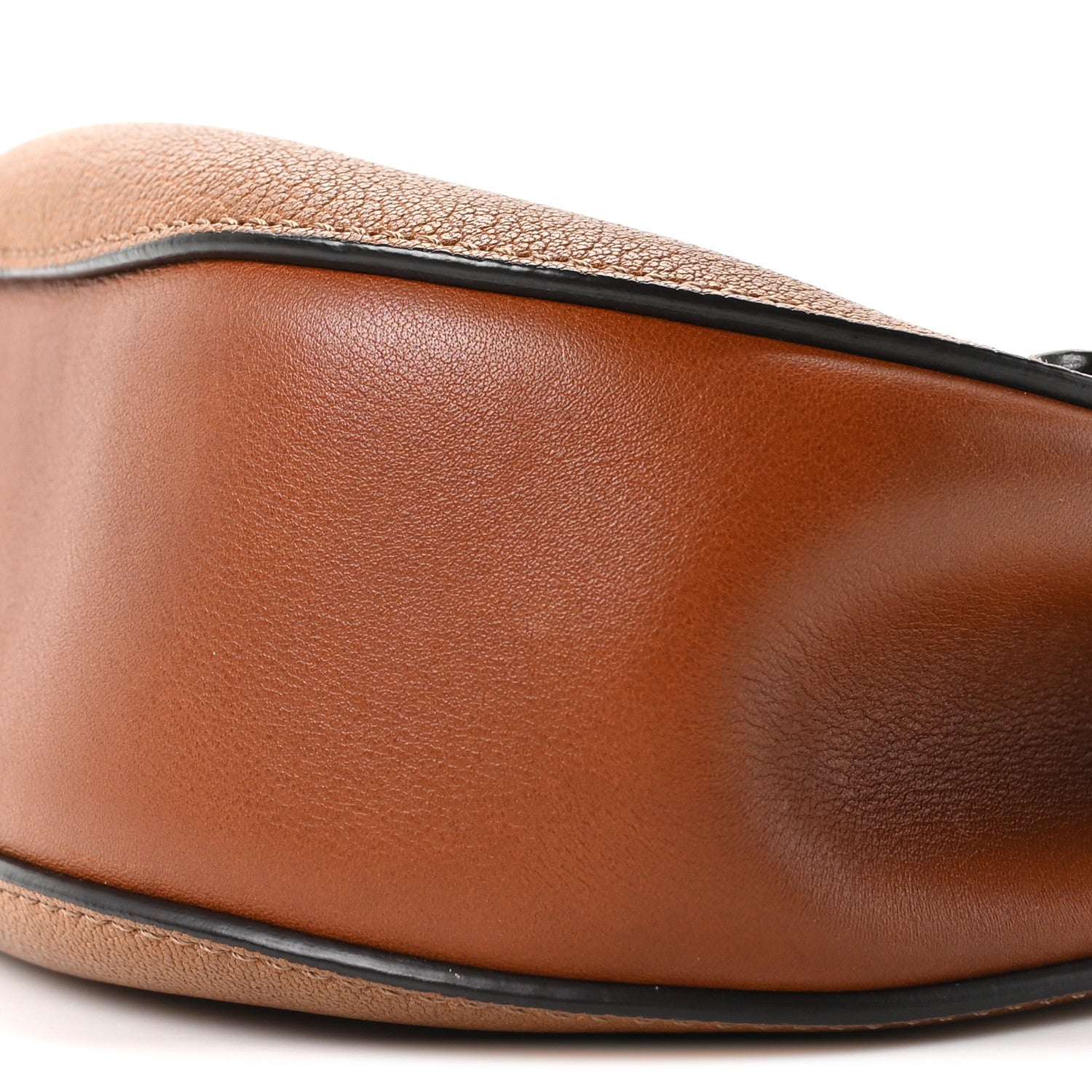 Chloe Grained Lambskin Mini Drew Shoulder Bag Caramel 10 of 10