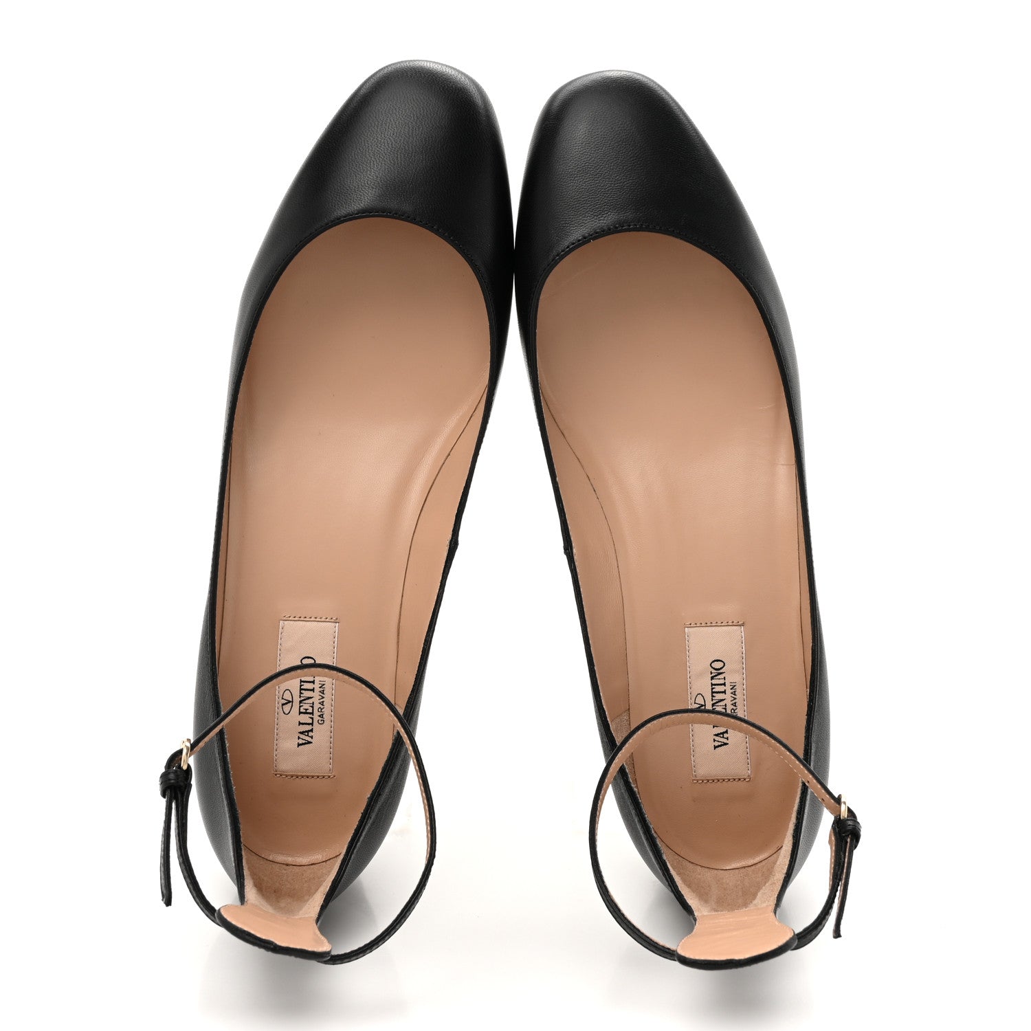 Valentino Garavani Calfskin Tan-Go Mary Jane 60mm Pumps 39.5 Black 2 of 10
