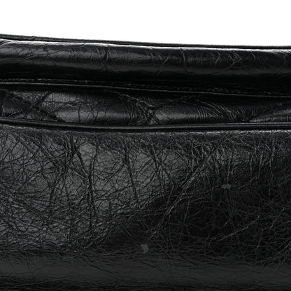 Saint Laurent Crinkled Calfskin Matelasse Monogram Medium Niki Chain Satchel Black 11 of 11