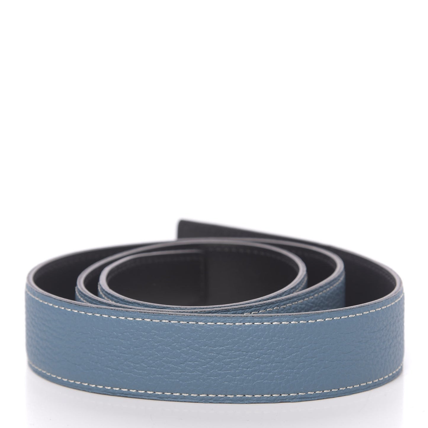Box Togo 32mm Belt Strap 85 Black Blue Jean
