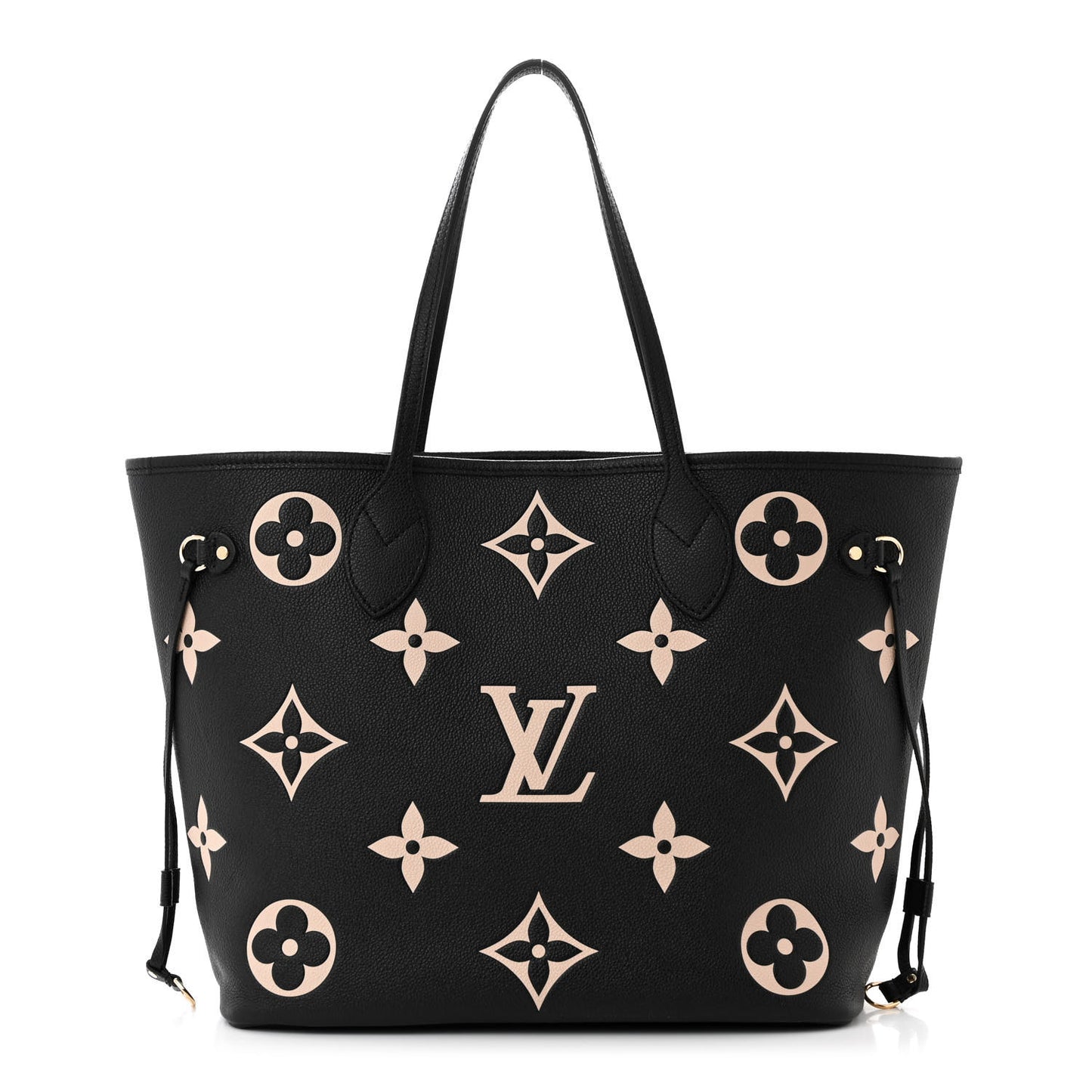 Empreinte Monogram Giant Neverfull MM Black Beige