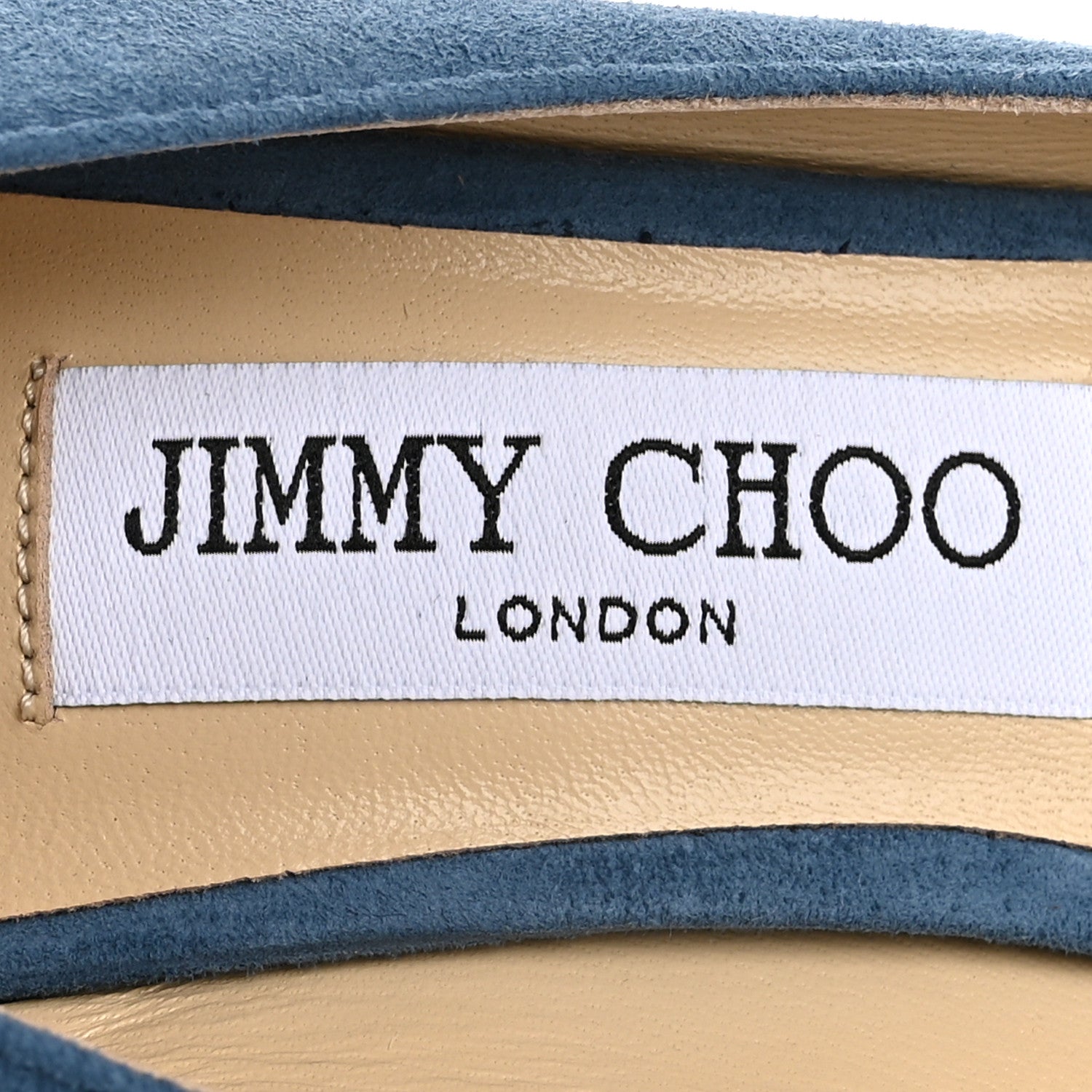 Jimmy Choo Suede Romy 85 Pumps 36.5 Butterfly Blue 8 of 10