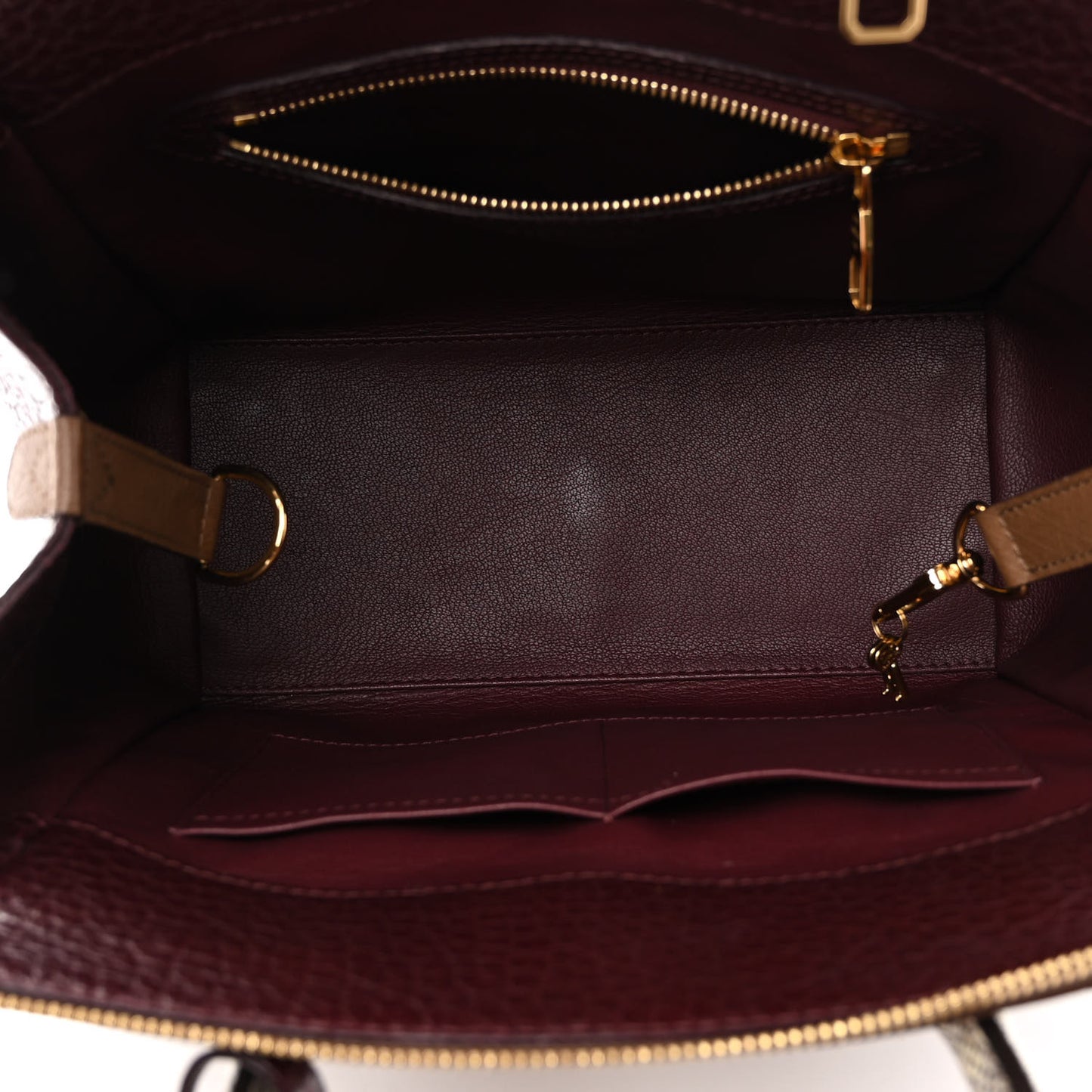 Monogram Ostrich Lizard Majestueux PM Bordeaux