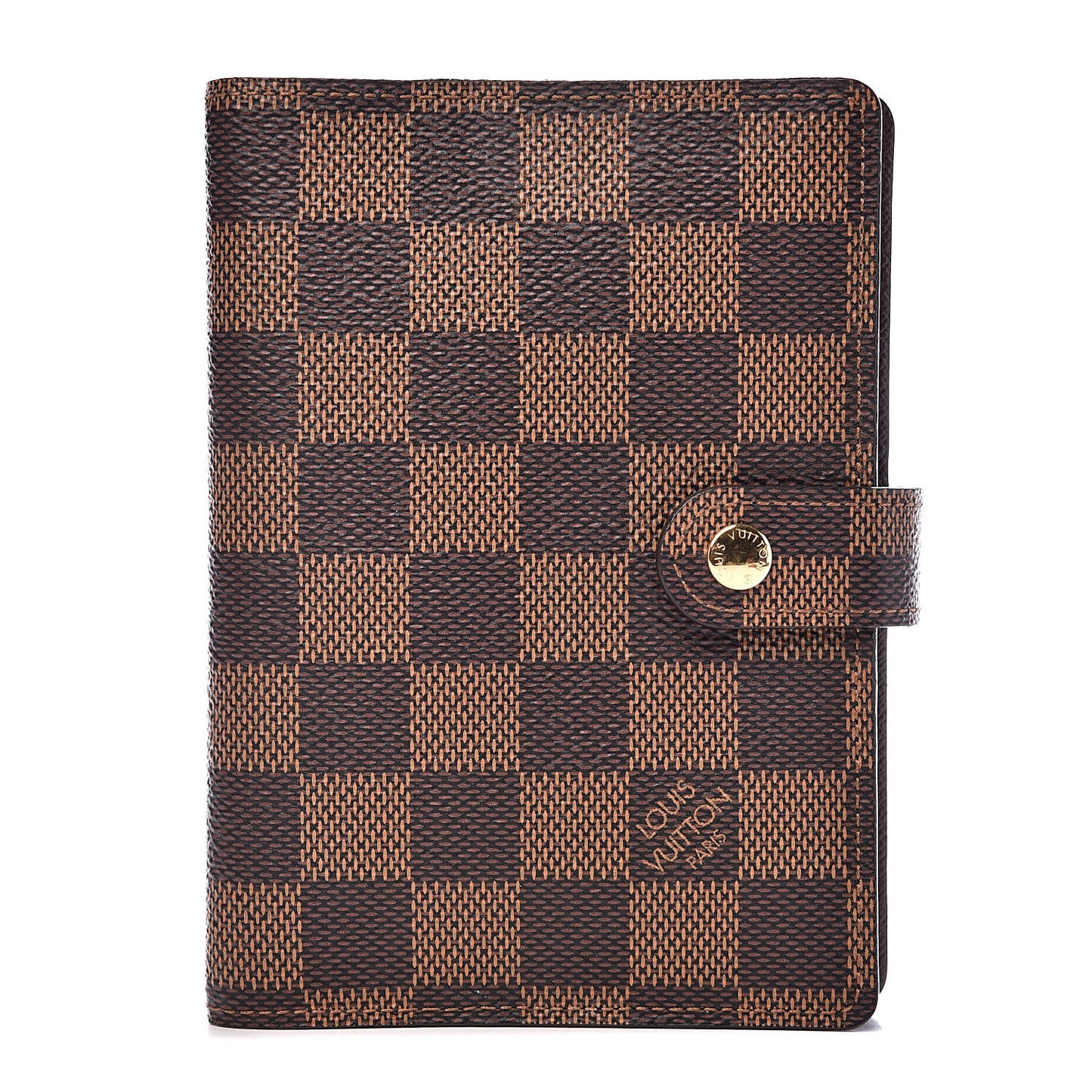 Damier Ebene Small Ring Agenda Cover