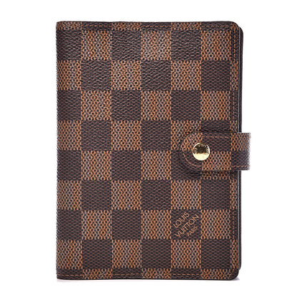 Louis Vuitton Damier Ebene Small Ring Agenda Cover 1 of 9