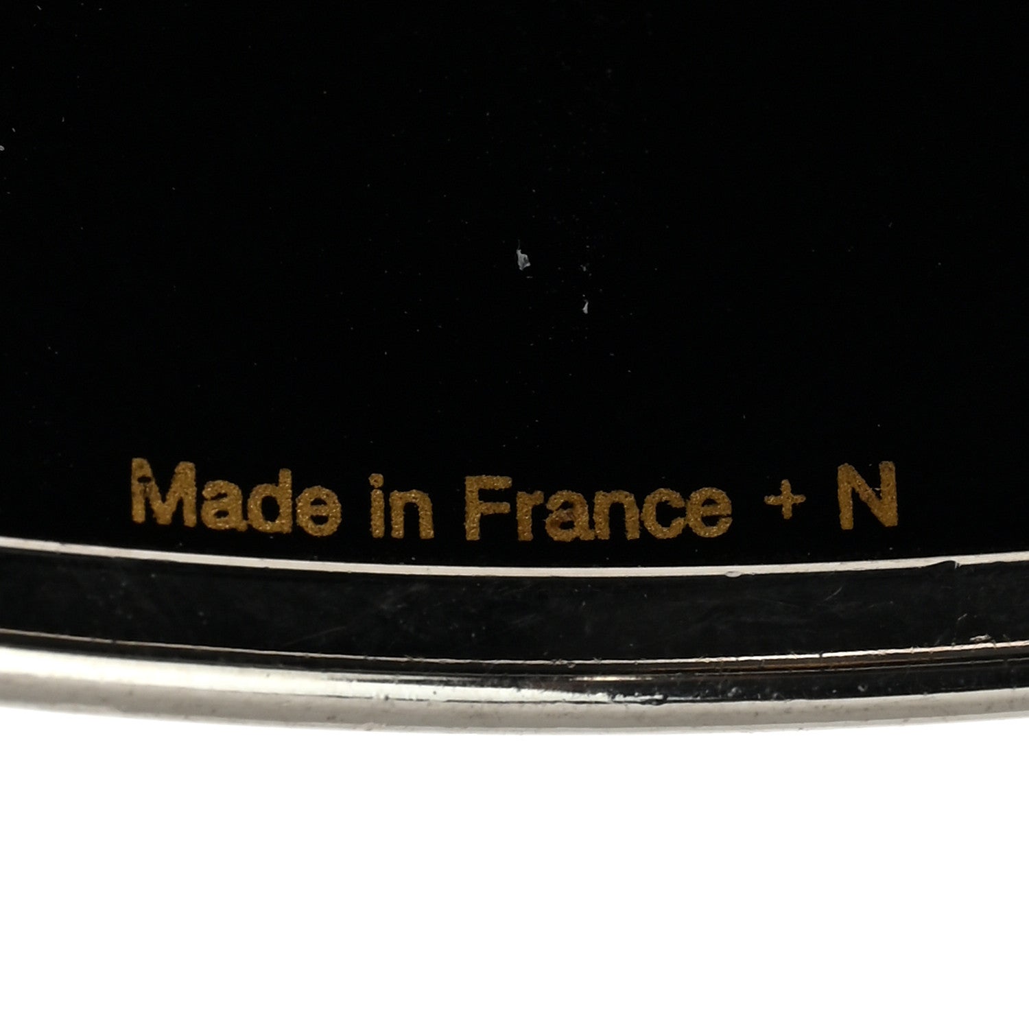 Hermes Enamel Printed Wide Tenues Et Couvertures Bracelet 65 5 of 5