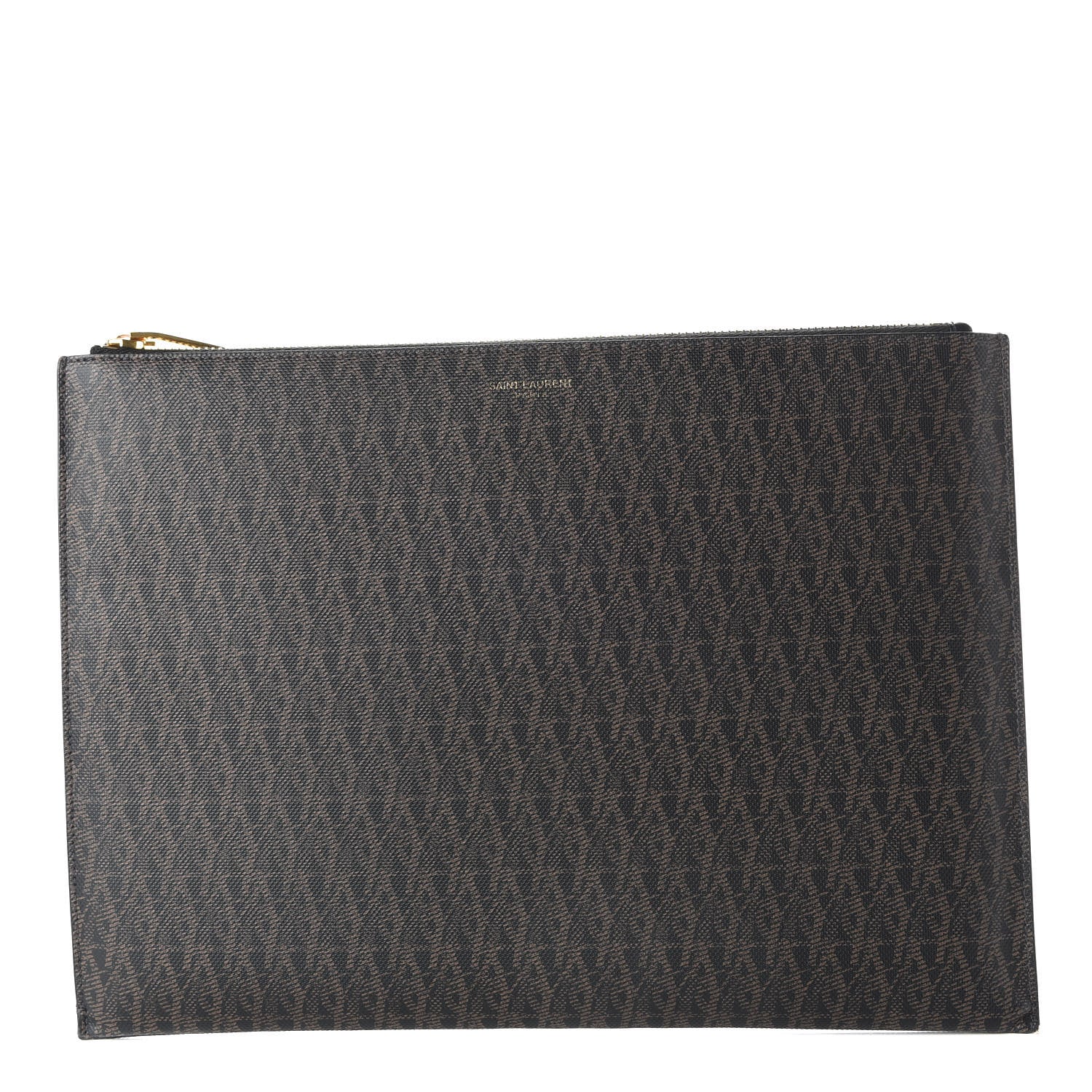 Saint Laurent Toile Classic Monogram iPad Holder 1 of 8