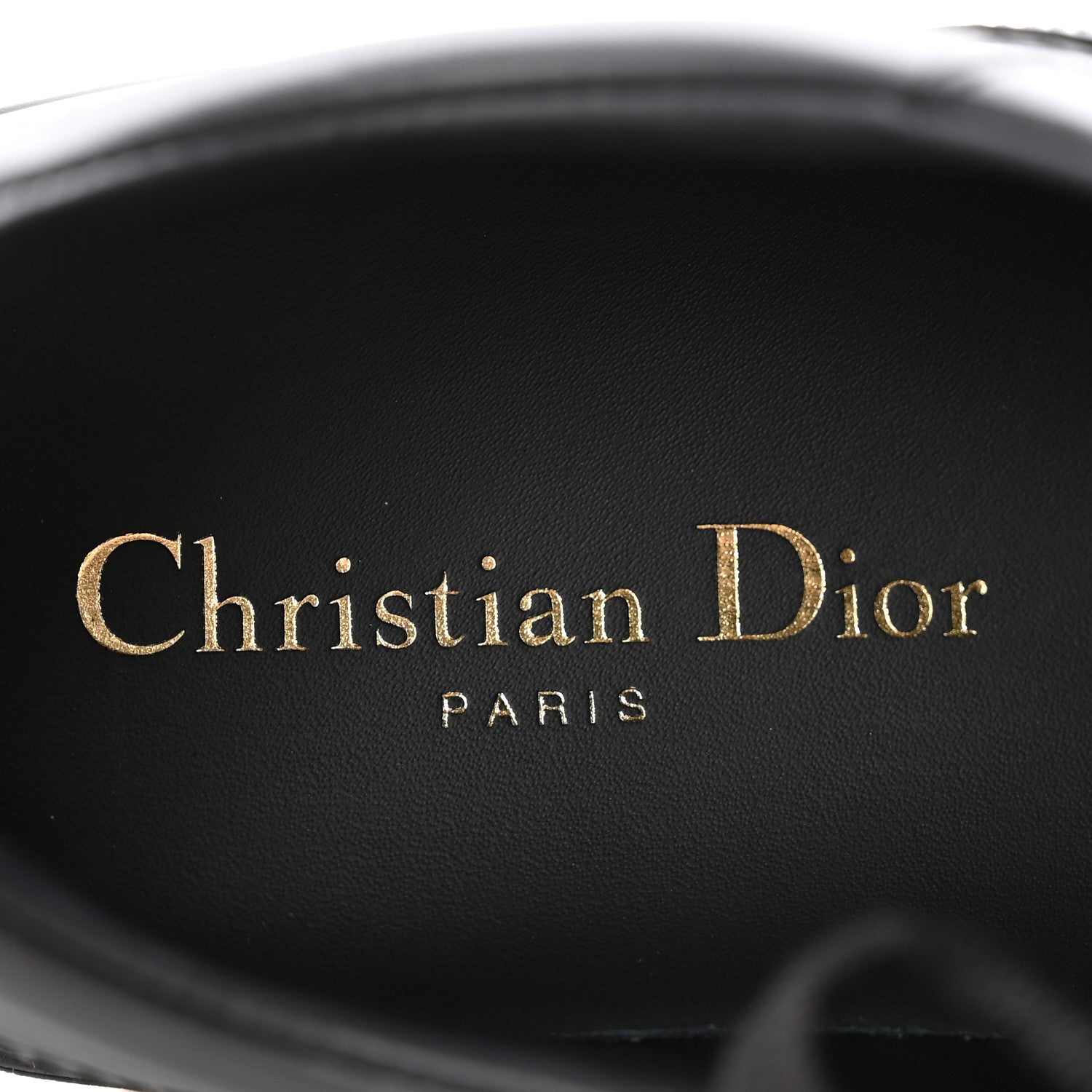 Christian Dior Calfskin Suede Logo Sneakers 36.5 Black 8 of 10