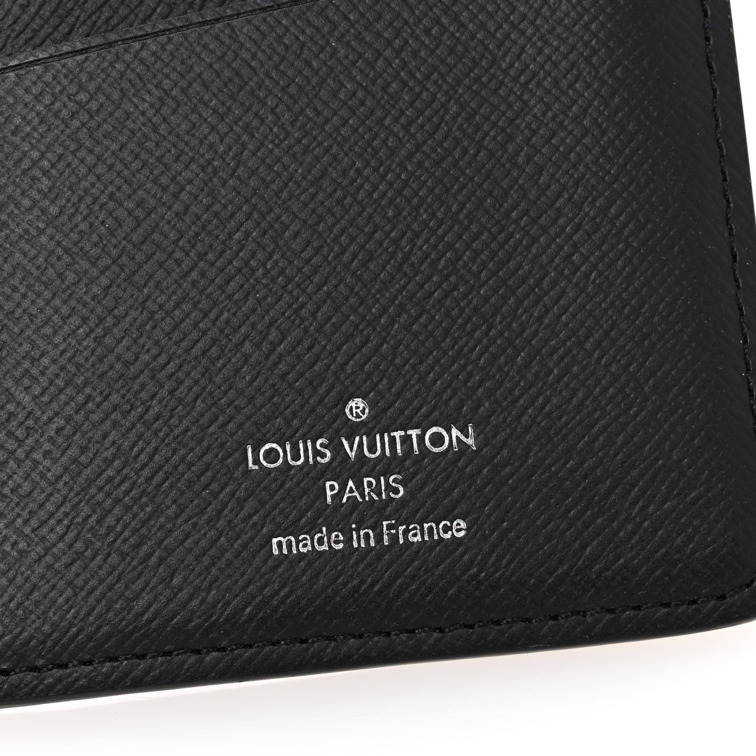 Louis Vuitton Monogram Eclipse Brazza Wallet 6 of 9