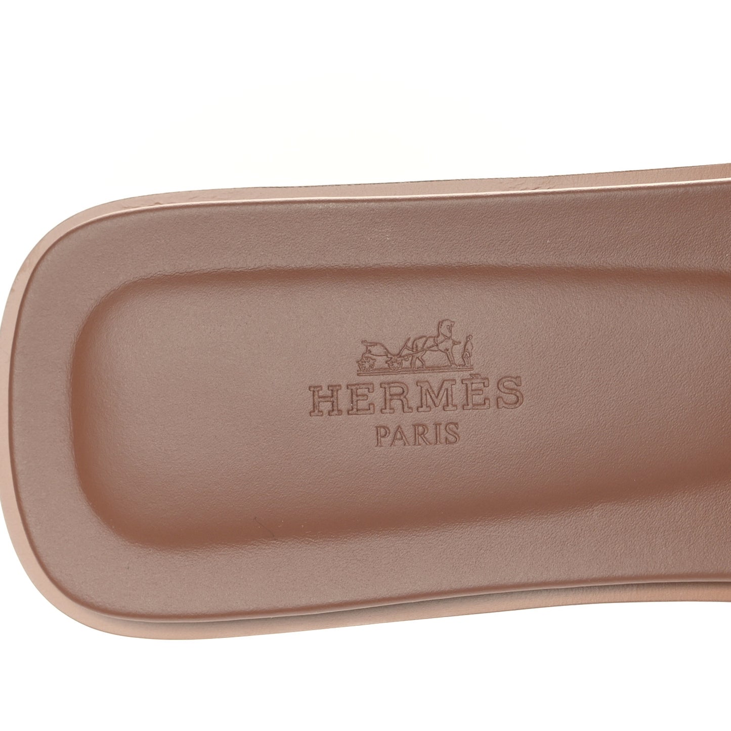 Box Calfskin Oran Sandals 40.5 Gold