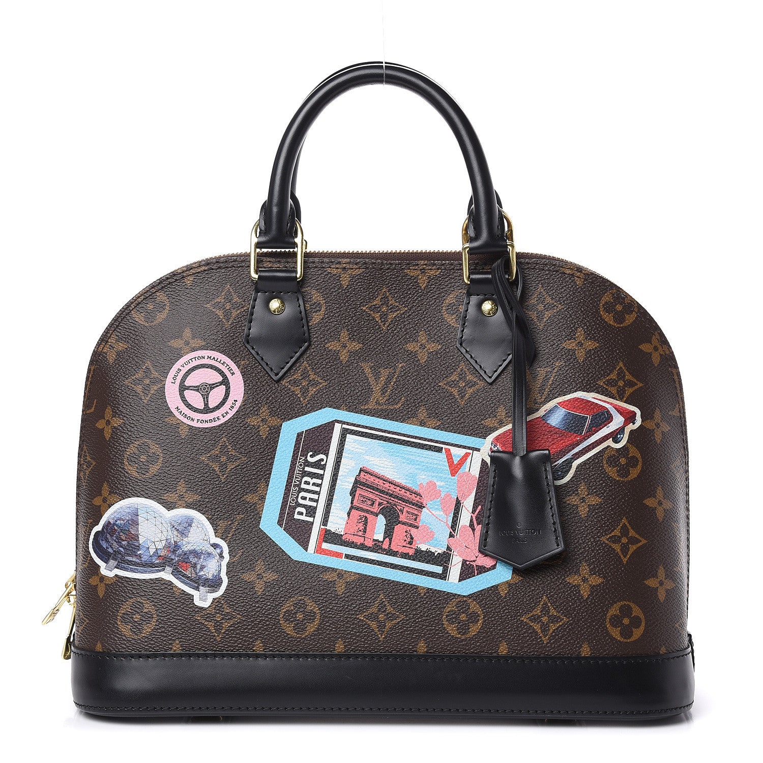 Louis Vuitton Monogram World Tour Alma PM 2 of 10