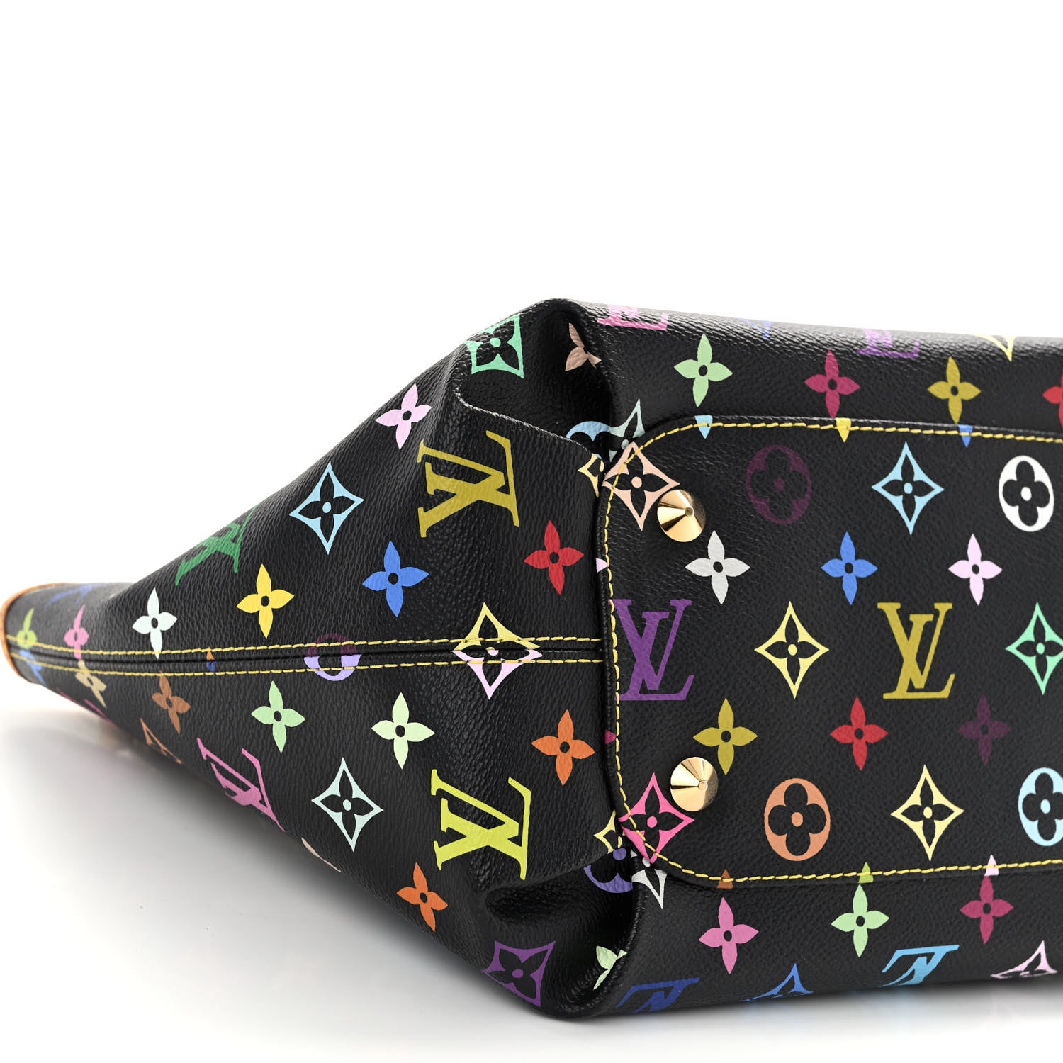 Louis Vuitton Monogram Multicolor Annie MM Black 8 of 9