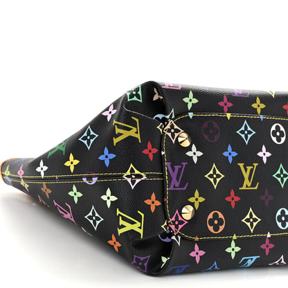 Louis Vuitton Monogram Multicolor Annie MM Black 8 of 9