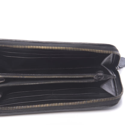 Bottega Veneta Nappa Intrecciato Zip Around Wallet Black 5 of 13