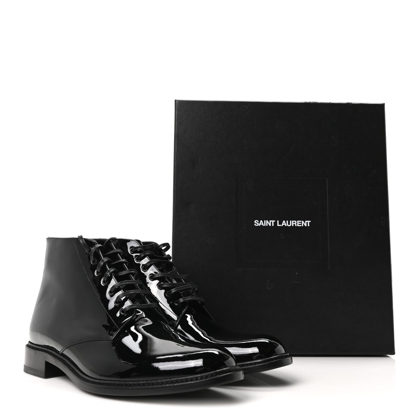 Vernice Grupy Mens Army 20 Lace Up Boots 45 Black