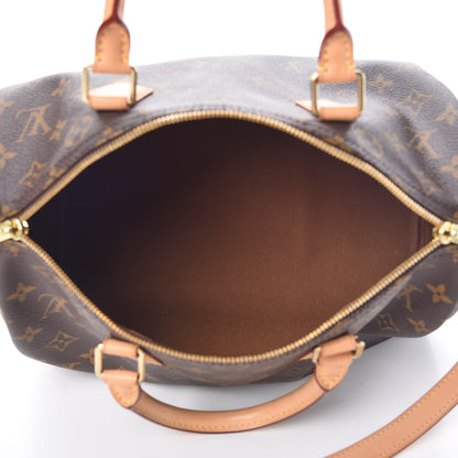 Louis Vuitton Monogram Speedy Bandouliere 30 6 of 10