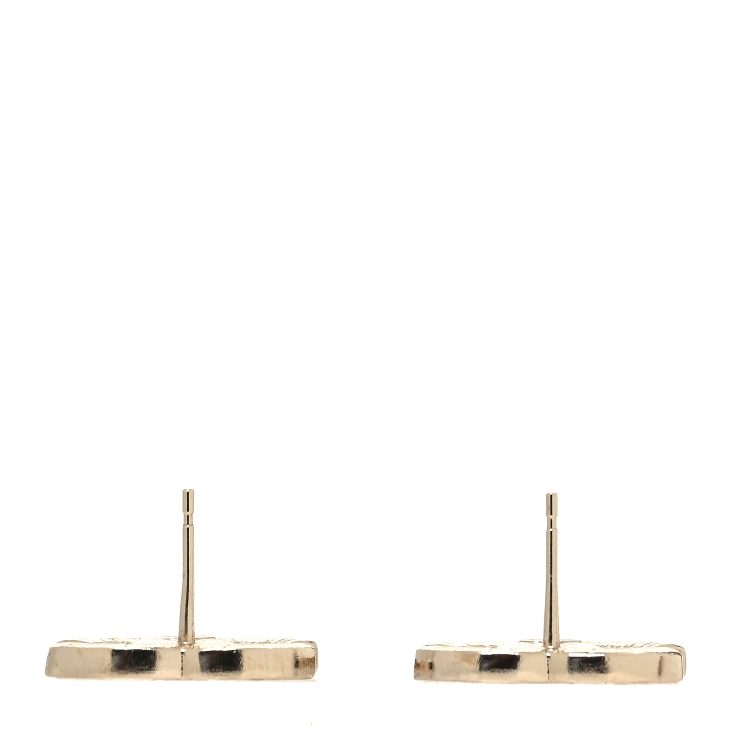 Crystal CC Earrings Gold