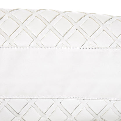 Chanel Lambskin Woven Medium Ultimate Soft Sombrero Hobo White 14 of 20