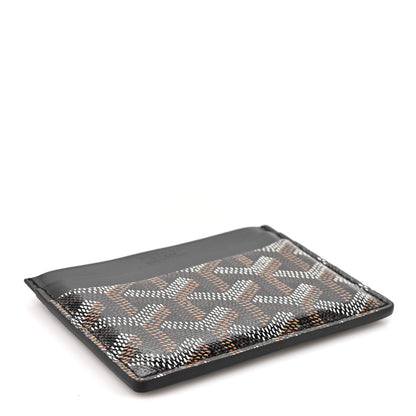 Goyard Goyardine Saint Sulpice Card Holder Black 4 of 6