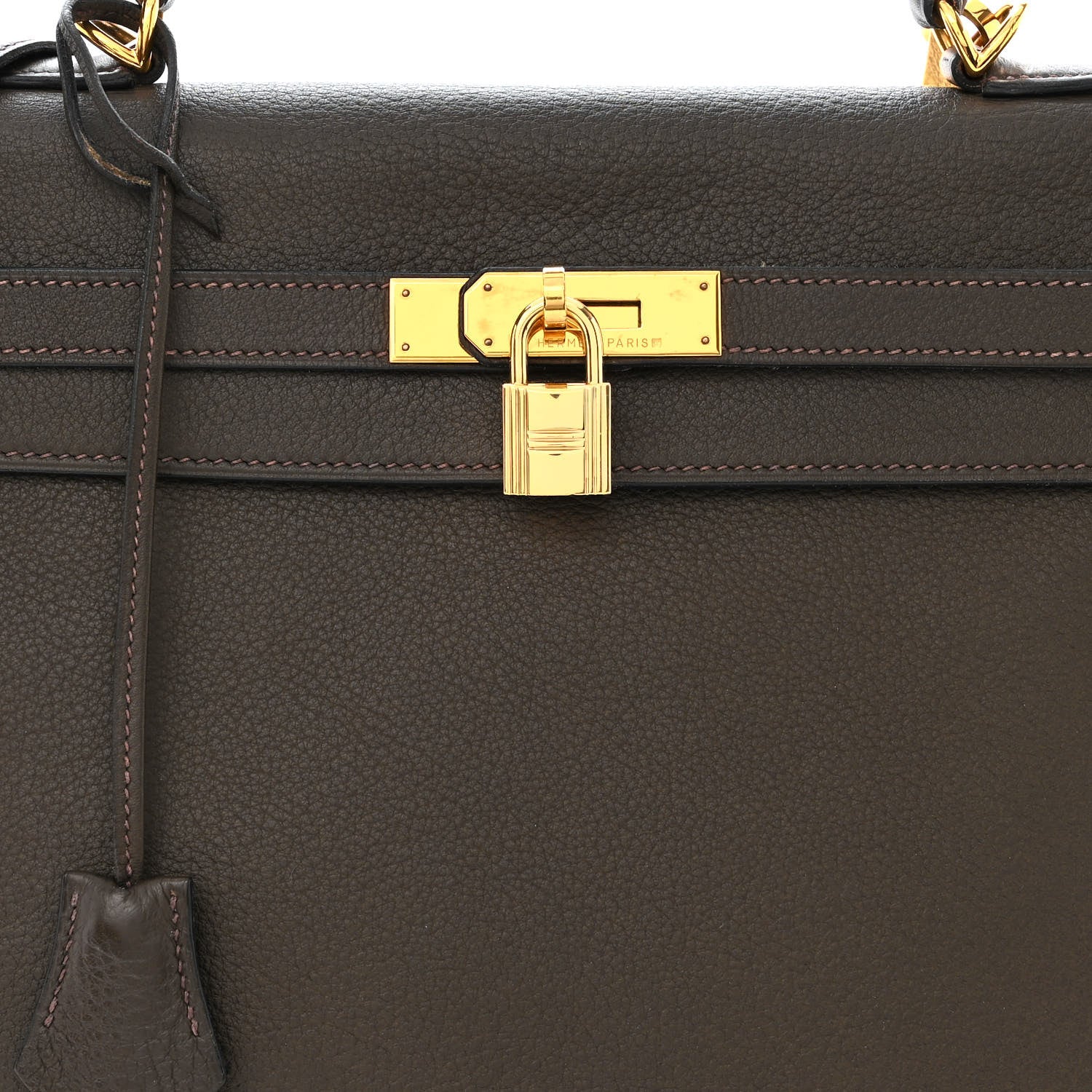 Hermes Vache Liegee Kelly Retourne 35 Ebene 8 of 10