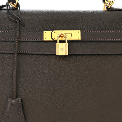 Hermes Vache Liegee Kelly Retourne 35 Ebene 8 of 10