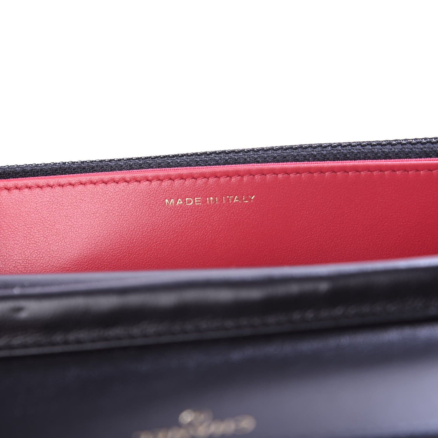 Chanel Lambskin Quilted Running Chain Wallet On Chain WOC Black 6 of 13