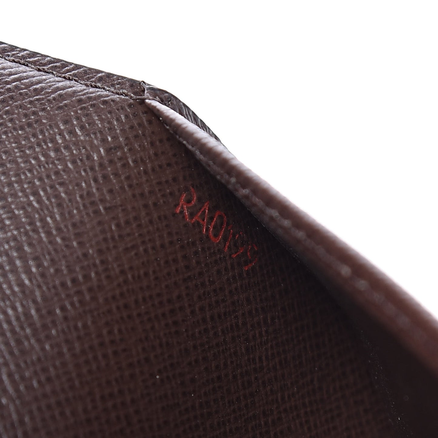 Damier Ebene Small Ring Agenda